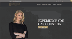 Desktop Screenshot of laurentaylorlaw.com